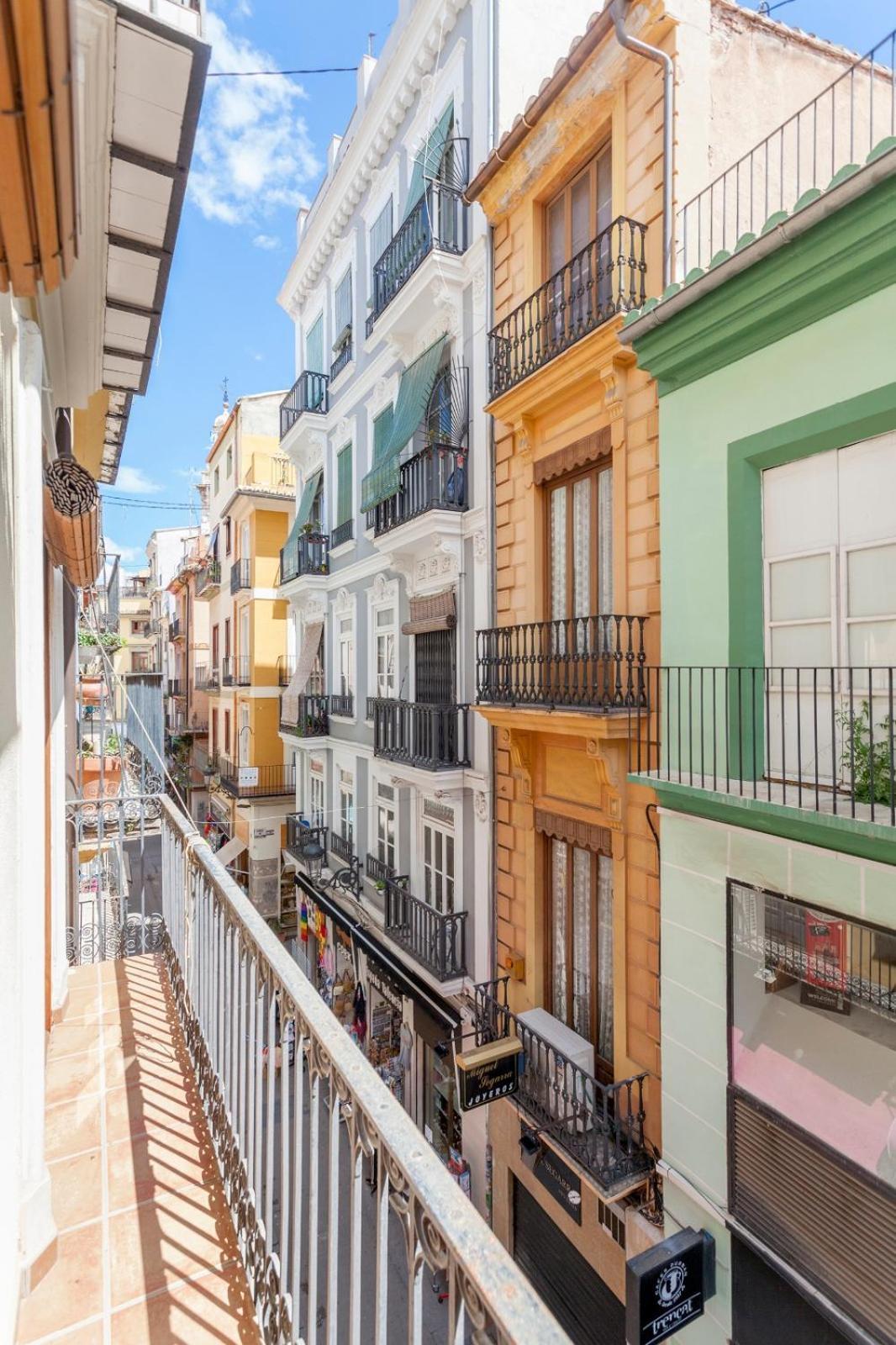 Modern Flat By Mercado Central In Ciutat Vella Valencia Exterior foto